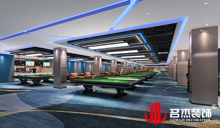 台球区域装修设计效果